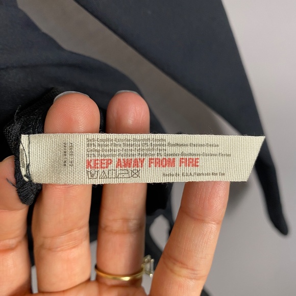 Free People Intimately Asymmetrical Bodysuit Long Sleeve in Black Sz XS - Picture 12 of 16